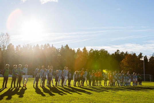 Malmö FFs och Götene IFs spelare