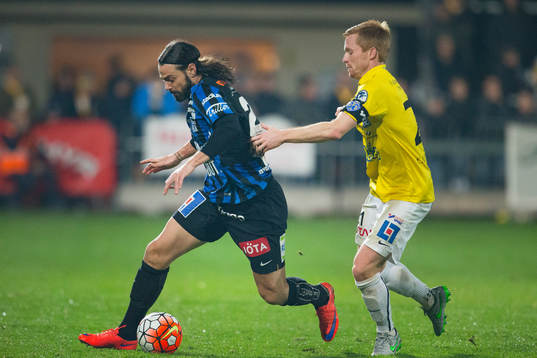 Sirius Andreas Eriksson och Falkenbergs Dan Keat