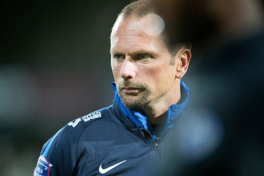 Falkenbergs assisterande tränare Jonas Axeldal före