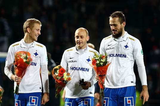 Norrköpings Filip Dagerstål, Daniel Sjölund och Emir