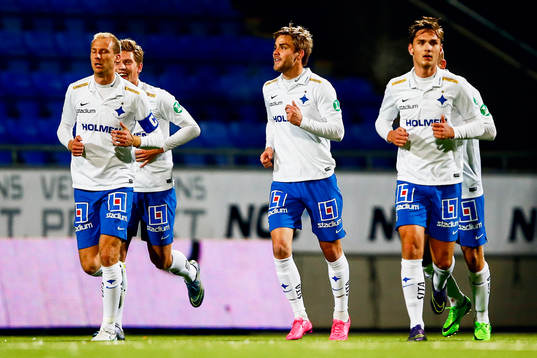 Norrköpings Christoffer Nyman jublar