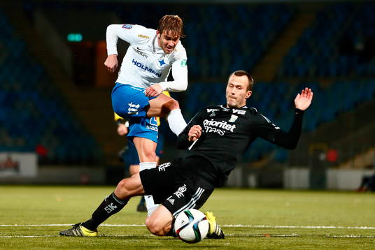 Norrköpings Christoffer Nyman och IFK Göteborgs Hjálmar