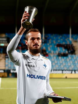 Norrköpings Emir Kujovic får spelarfackets pris