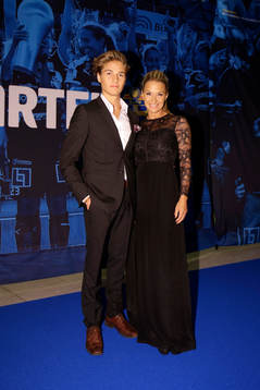 Kristin Kaspersen och sonen Filip