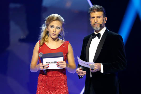 Emelie Ölander och Roberto Vacchi