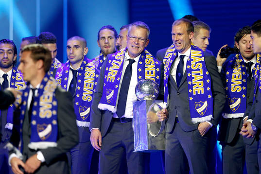IFK Norrköping med tränare Jan Andersson