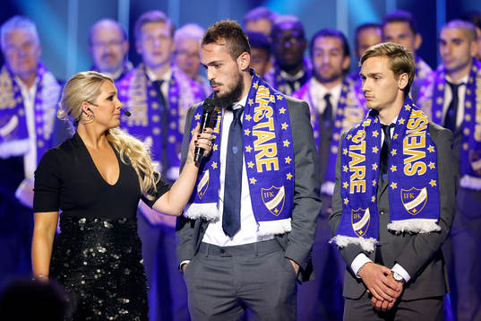 IFK Norrköpings Emir Kujovic och Linus Wahlqvist