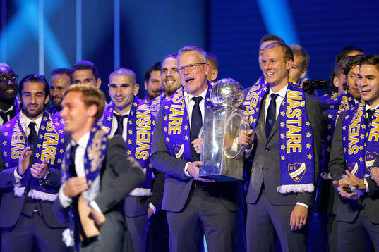 IFK Norrköping med tränare Jan Andersson