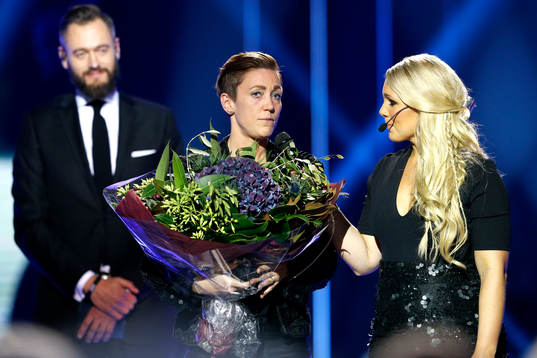 Therese Sjögran tilldelas Fotbollskanalens hederspris