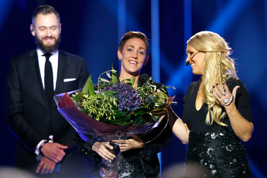 Therese Sjögran tilldelas Fotbollskanalens hederspris