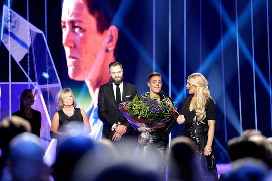 Therese Sjögran tilldelas Fotbollskanalens hederspris