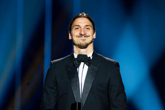 Zlatan Ibrahimovic tilldelas Guldbollen
