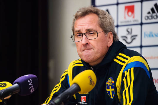 Förbundskapten Erik Hamrén