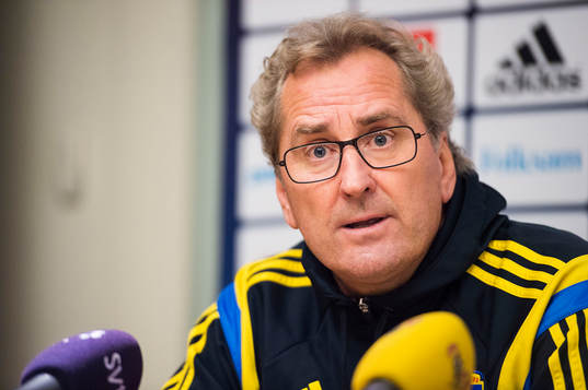 Förbundskapten Erik Hamrén