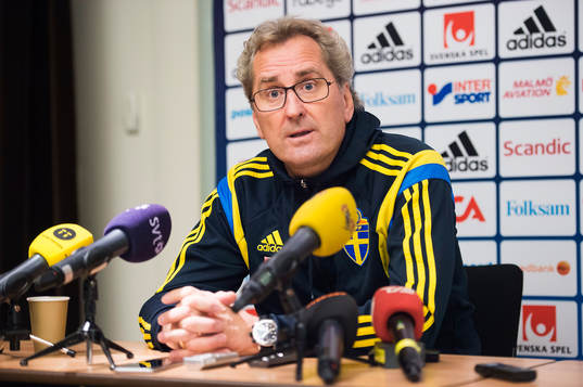 Förbundskapten Erik Hamrén