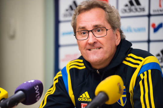 Förbundskapten Erik Hamrén