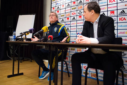 Förbundskapten Erik Hamrén
