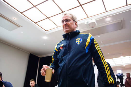 Förbundskapten Erik Hamrén