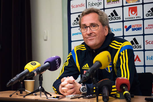 Förbundskapten Erik Hamrén