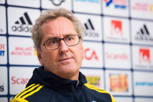 Förbundskapten Erik Hamrén