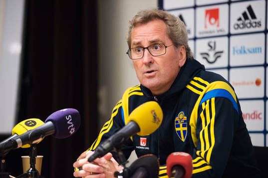 Förbundskapten Erik Hamrén
