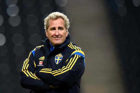 Sveriges förbundskapten Erik Hamrén
