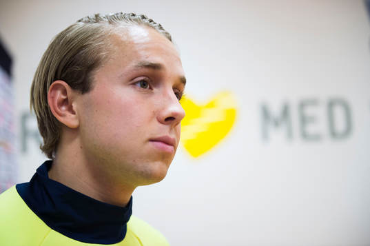 Sveriges målvakt Patrik Carlgren