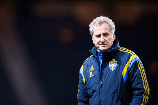 Sveriges förbundskapten Erik Hamrén