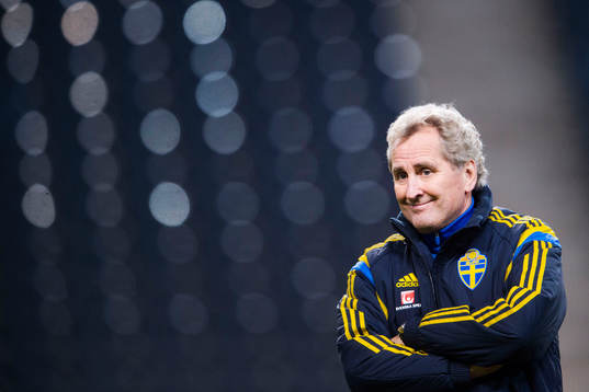 Sveriges förbundskapten Erik Hamrén