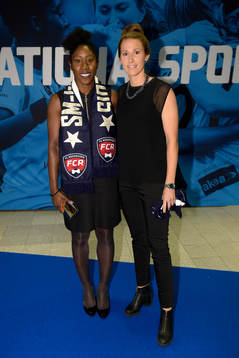 Rosengårds Anita Asante och Emma Berglund