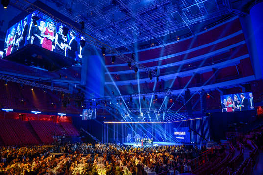 Vy över Globen