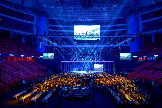 Vy över Globen