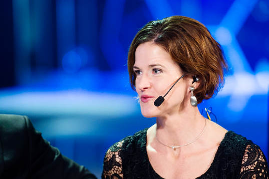 Anna Kinberg Batra i TV4-studion