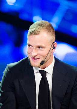 John Guidetti i TV4-studion