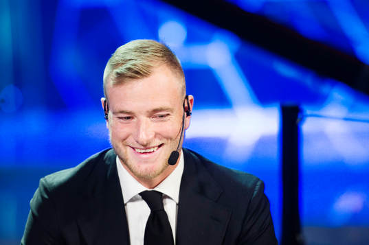 John Guidetti i TV4-studion