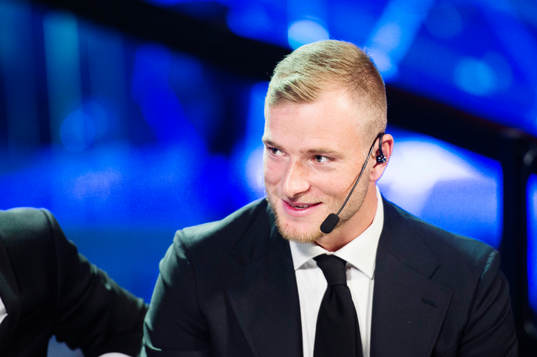 John Guidetti i TV4-studion