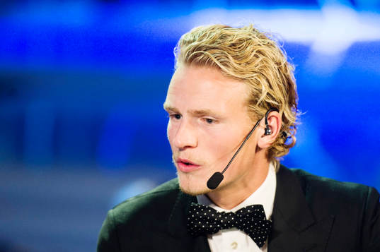 Oscar Hiljemark i TV4-studion
