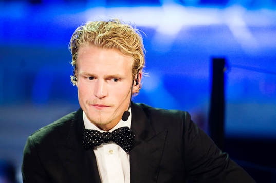 Oscar Hiljemark i TV4-studion