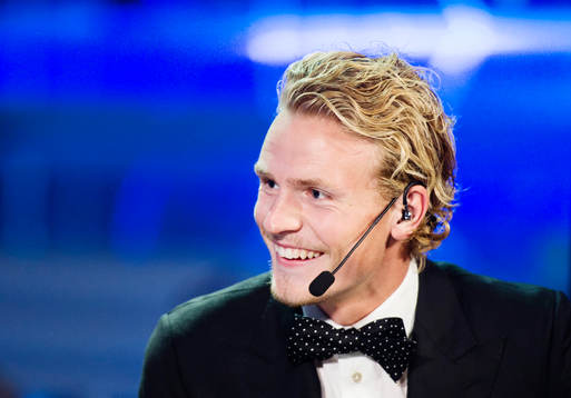 Oscar Hiljemark i TV4-studion