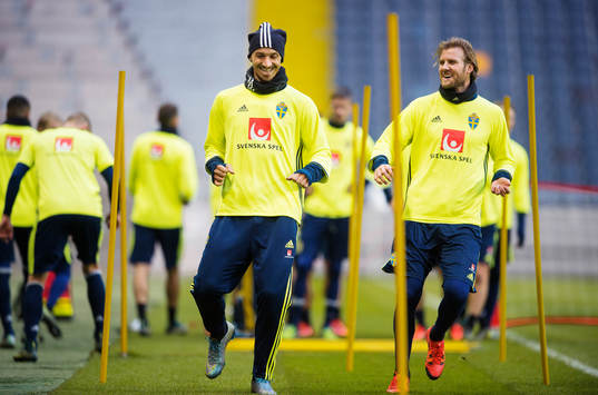 Zlatan Ibrahimovic och Ola Toivonen