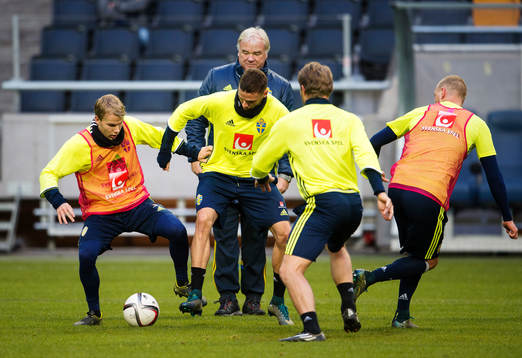 Oscar Lewicki och Marcus Berg