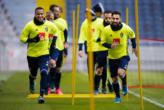 Martin Olsson och Jimmy Durmaz