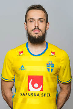 Emir Kujovic, spelare i Sveriges fotbollslandslag