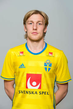 Emil Forsberg, spelare i Sveriges fotbollslandslag