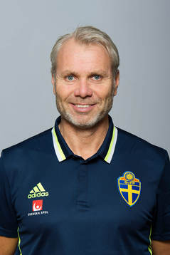 Lars Eriksson, målvaktstränare för Sveriges