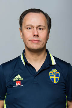 Niklas Bodell, presschef för Sveriges fotbollslandslag