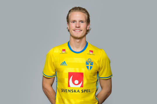 Oscar Hiljemark, spelare i Sveriges fotbollslandslag