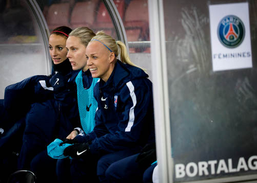 Paris SG Kosovare Asllani, Lisa Dahlkvist och Caroline