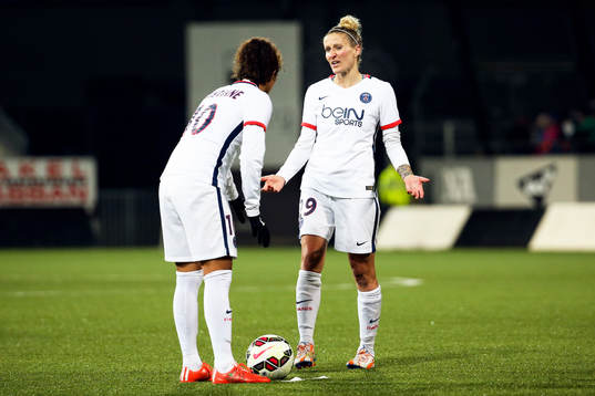 Paris Cristiane Rozeira och Anja Mittag