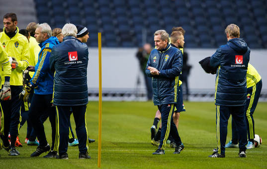 Förbundskapten Erik Hamrén